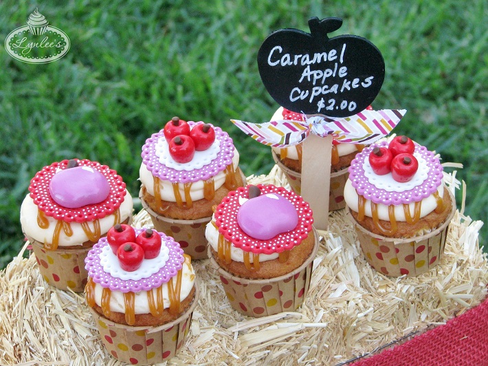 Apple Cider Cupcake Toppers