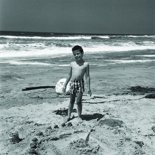The author as a child