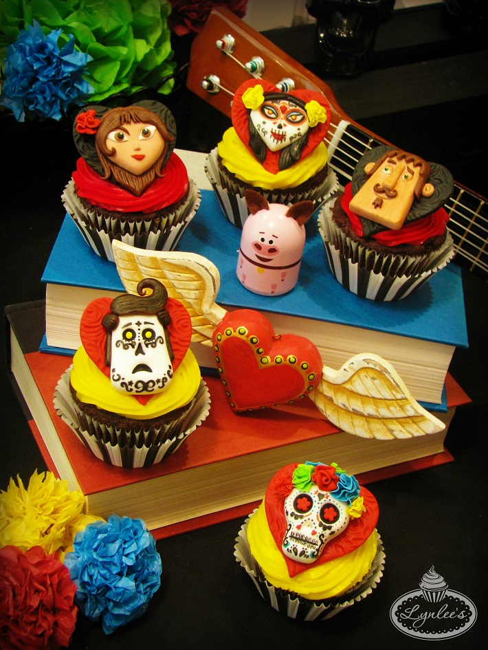 Book of Life Cupcake Toppers