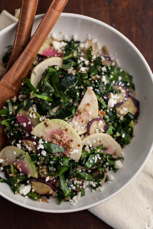 Collard Quinoa Salad