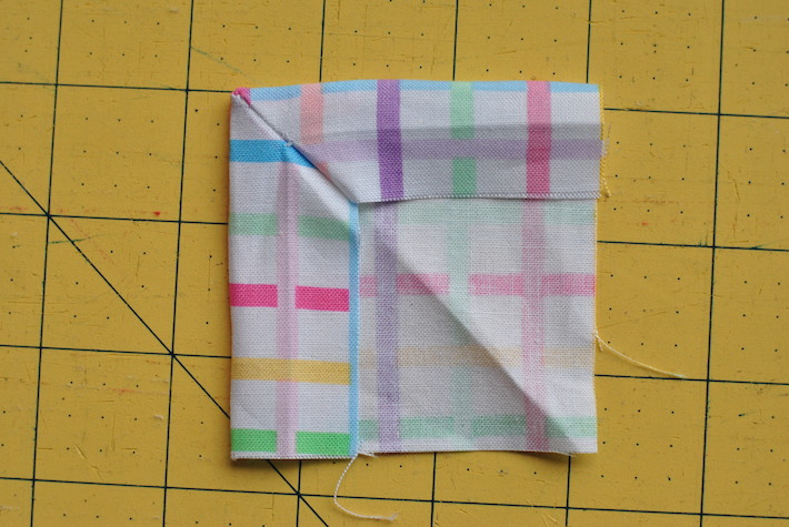 Mitered Corner Napkin Tutorial