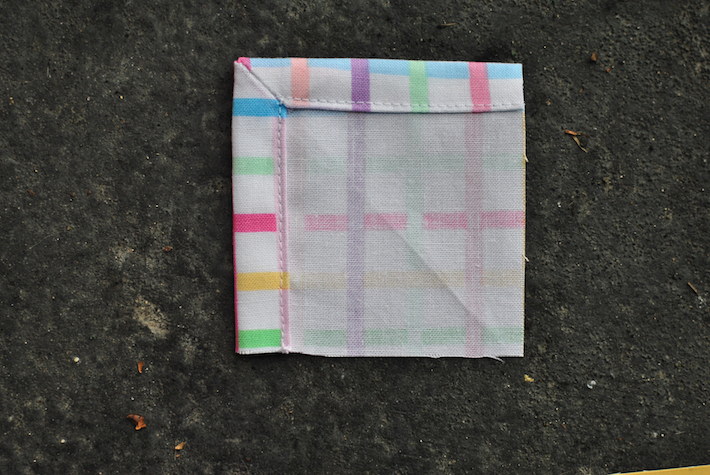 Mitered Corner Napkin Tutorial