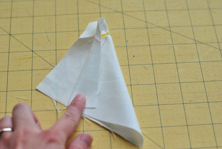 Mitered Corner Napkin Tutorial