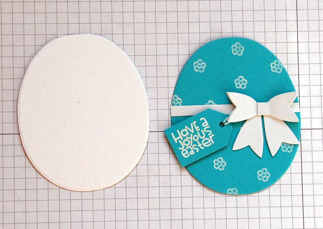 Step 2 Decorate egg shape