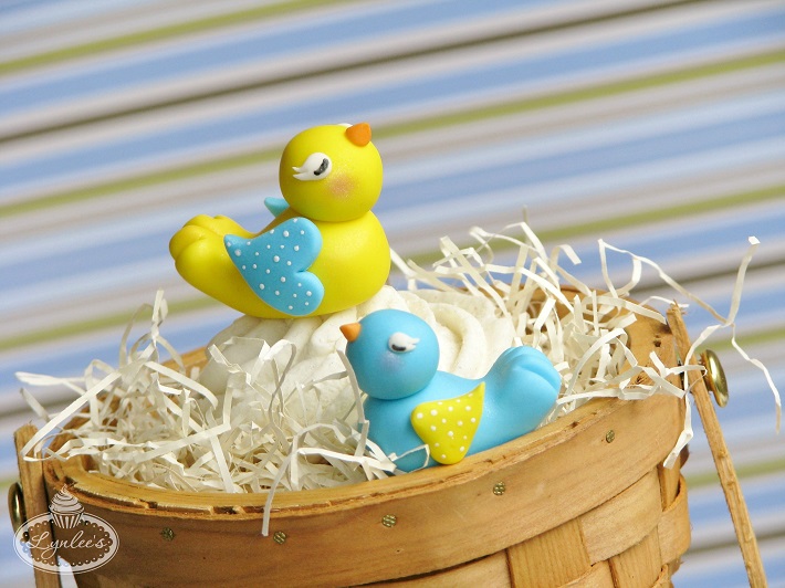 Fondant birds tutorial