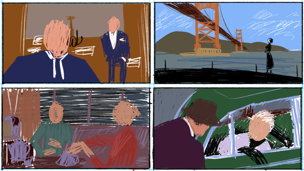 Compositional and color study from Vertigo