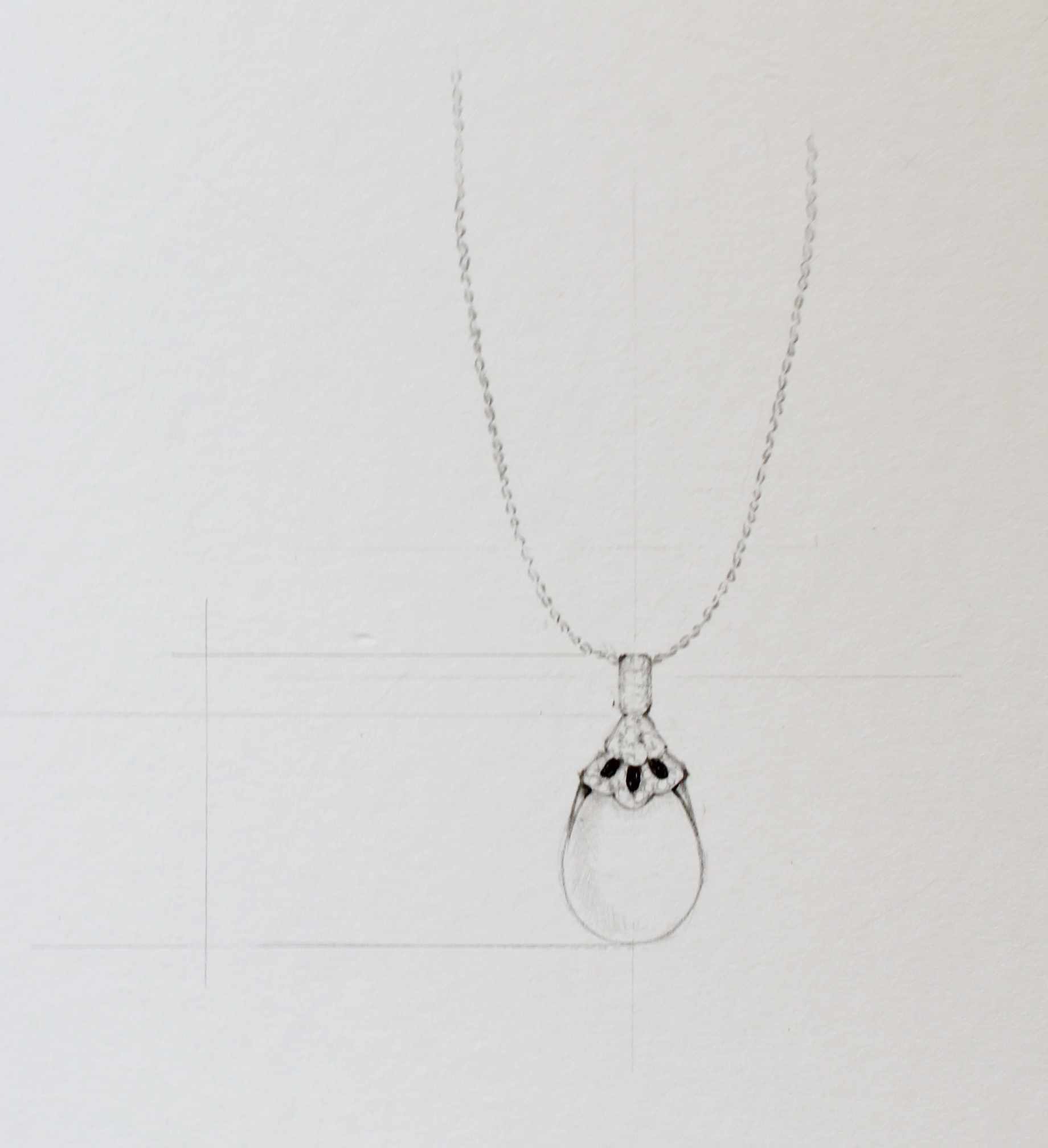 Drawing necklace step 5