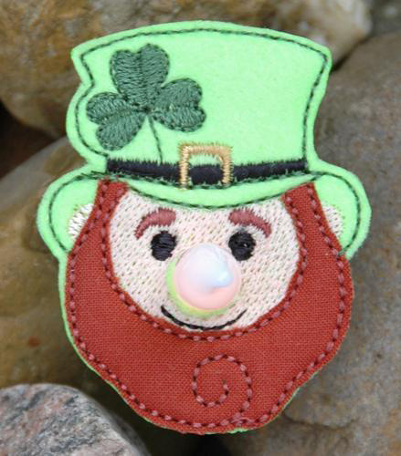 Leprechaun Flameless Tealight Pin