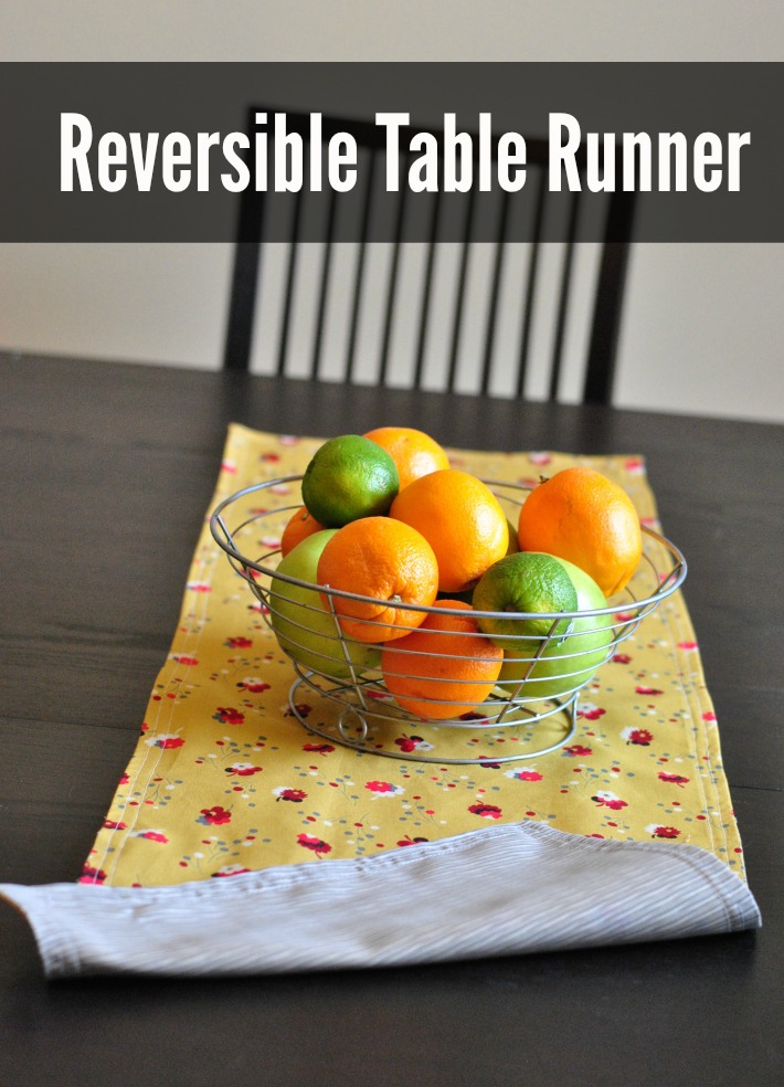 Reversible Table Runner Tutorial