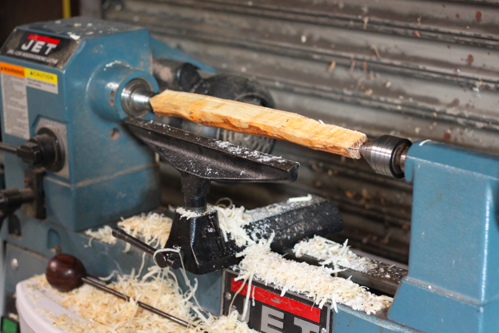 Turning wood