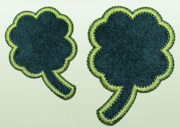 Shamrock Applique Machine Embroidery