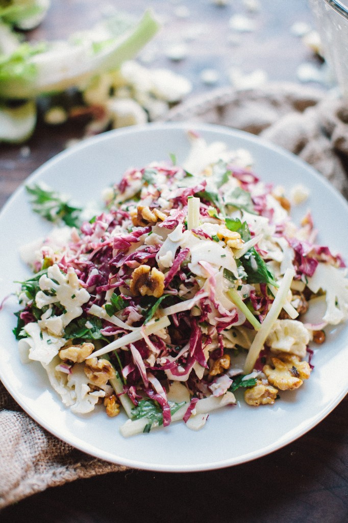 Shaved Cauliflower Salad