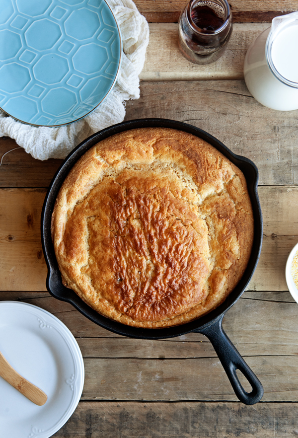 Skillet Cornbread Pudding 2