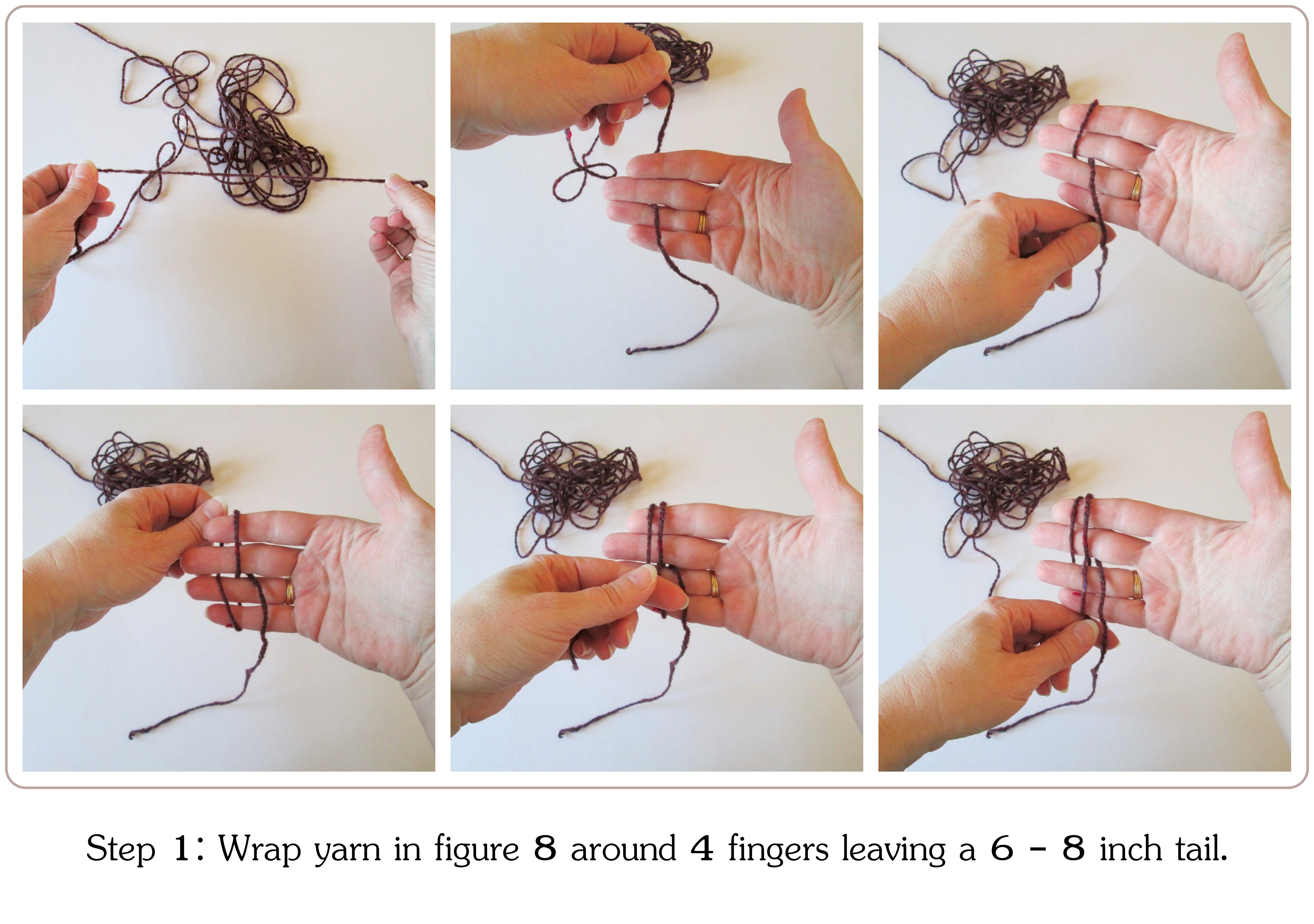 Center Pull Ball of Yarn Tutorial