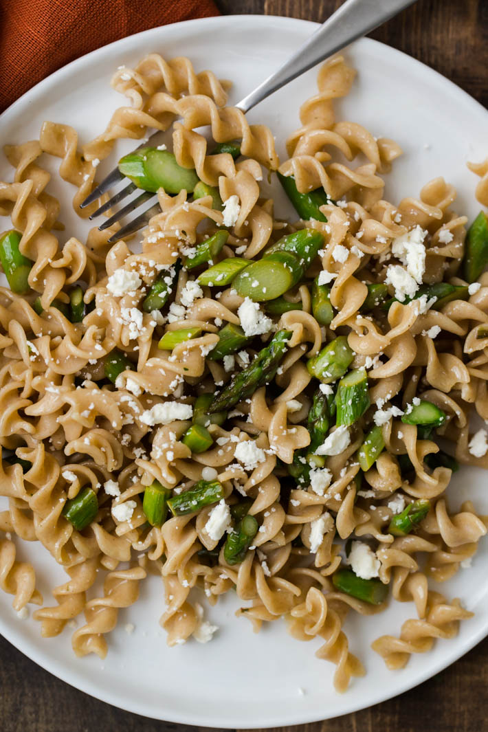 Asparagus Pasta with Butter Sauce