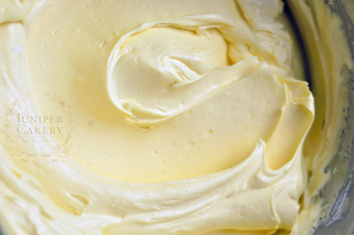 Add some silkiness to your buttercream with one added ingredient... melted white chocolate!