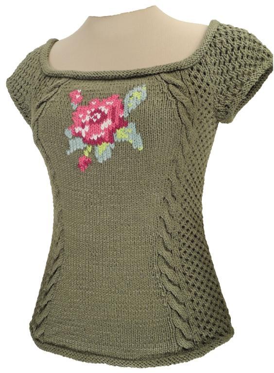 Gillian Tee knitting pattern