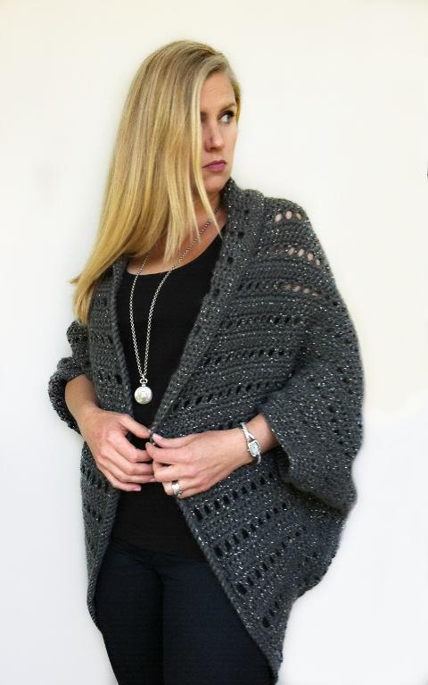 Oversized Chunky Shrug Crochet Pattern