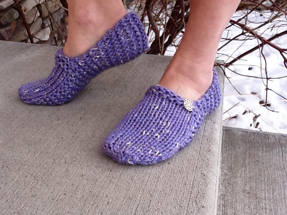 Kwiki Slippers knitting pattern