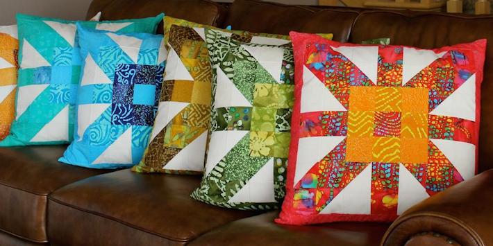 Criss-Cross Cushions