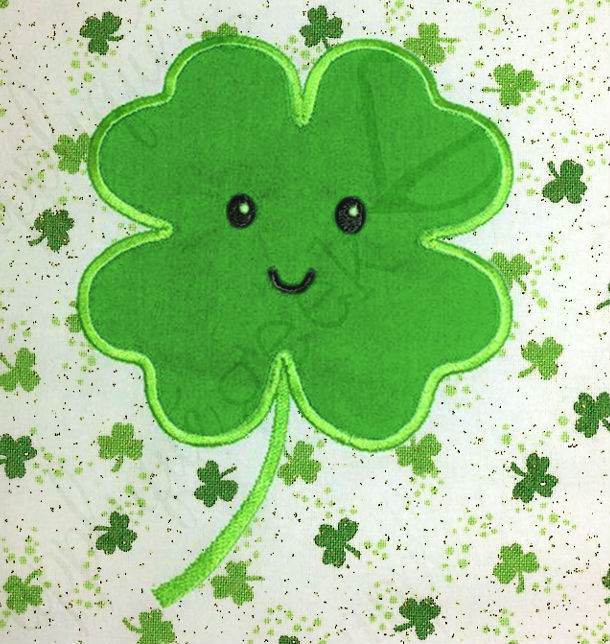 happy clover buddy applique