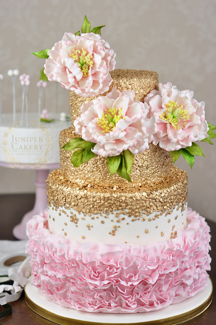 Floral cake topper tutorial