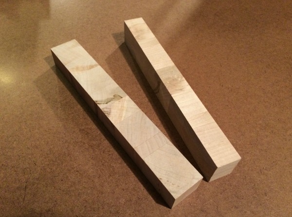 maple crosscut strips