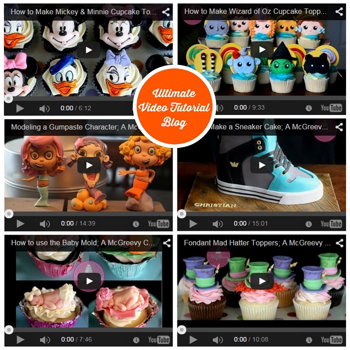 McGreevy Cakes video tutorial blog