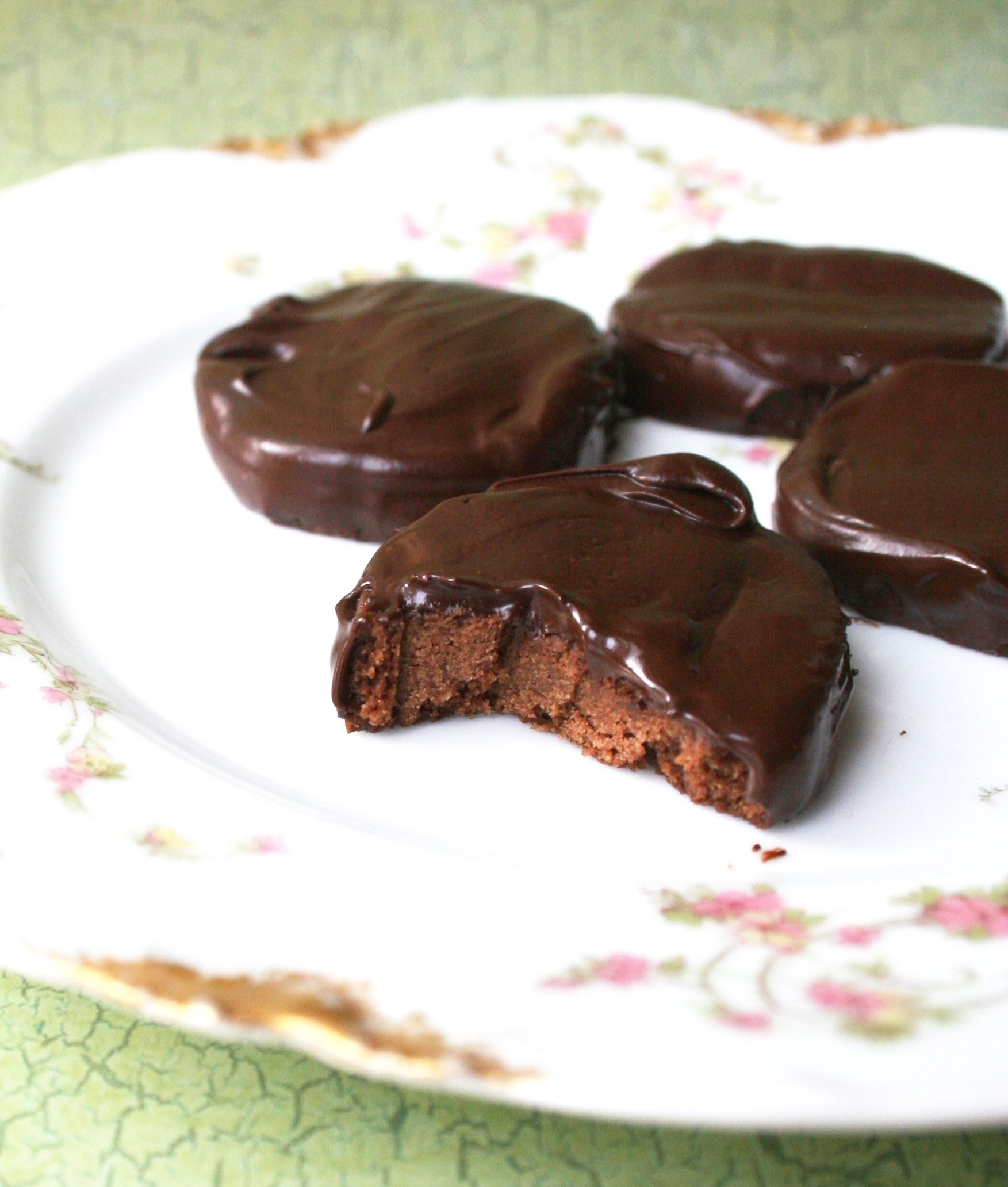 Homemade thin mints