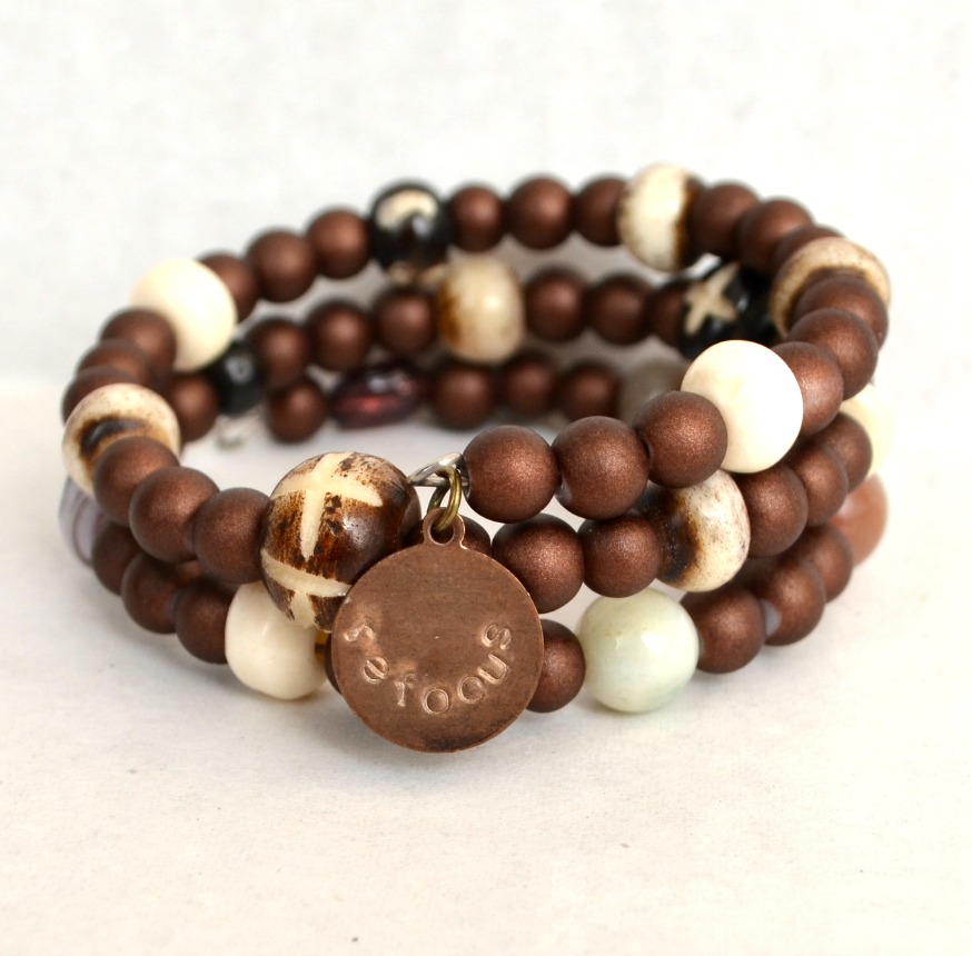 Beaded Wrap Bracelet
