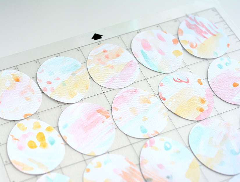 watercolor eggs cut