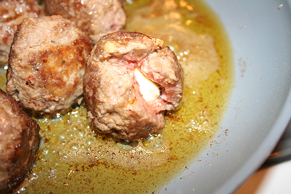 Exploded meatball