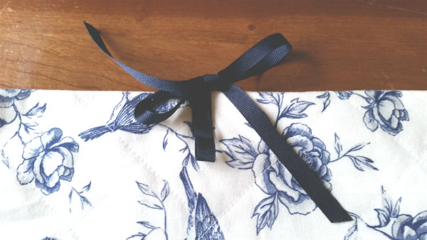 adding pretty ribbon detail