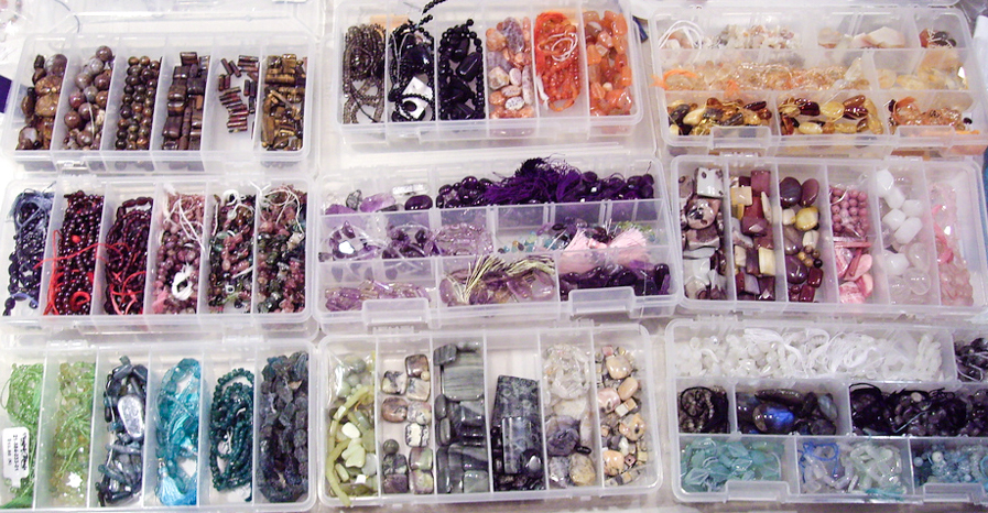Fishing Tackle boxes for jewelry gems storage