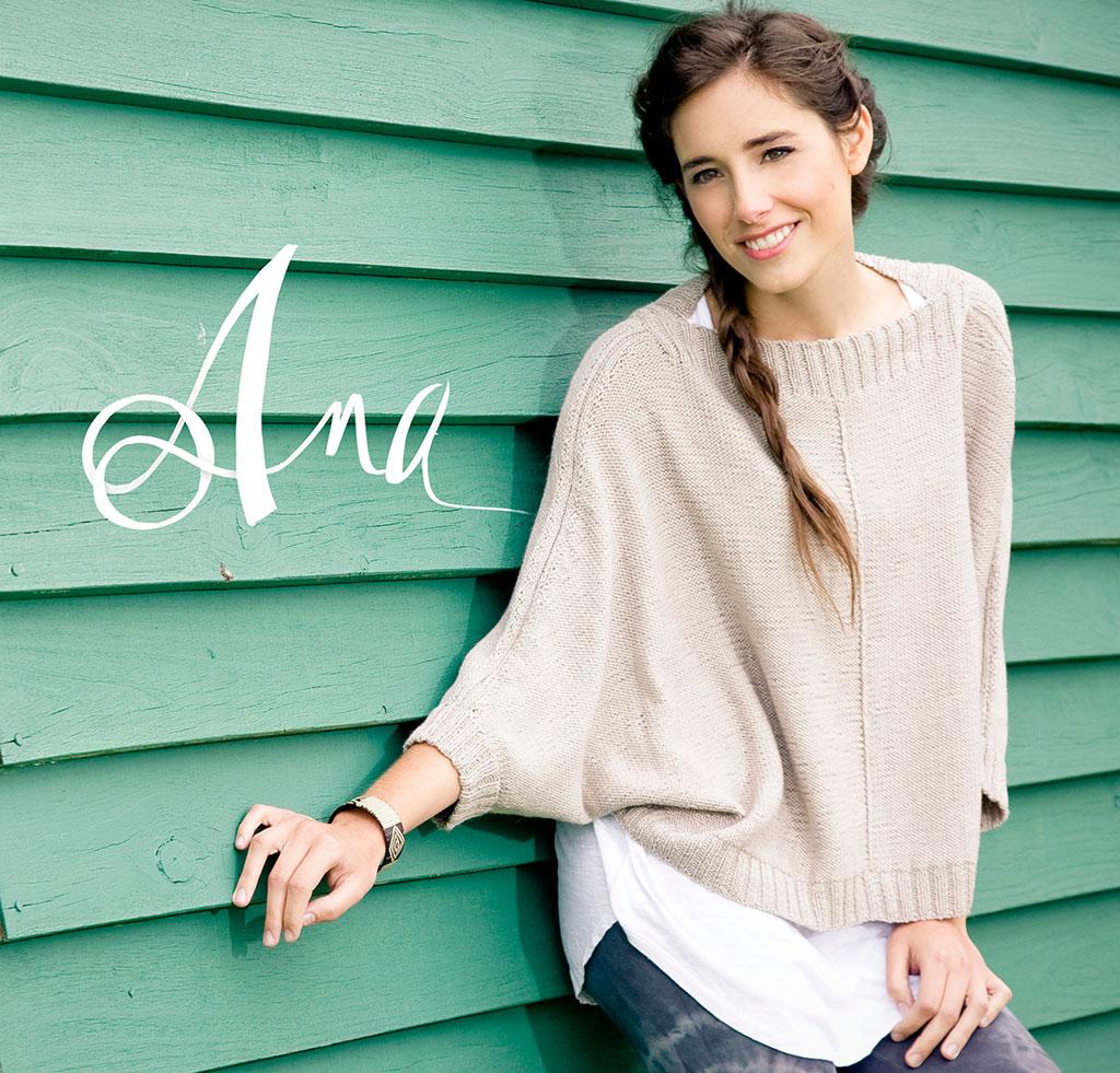 Ana Sweater knitting kit