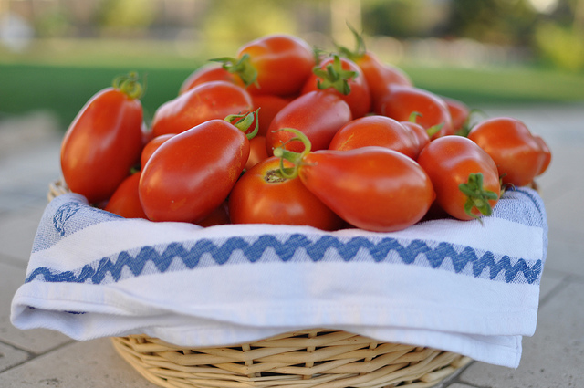 Roma tomatoes