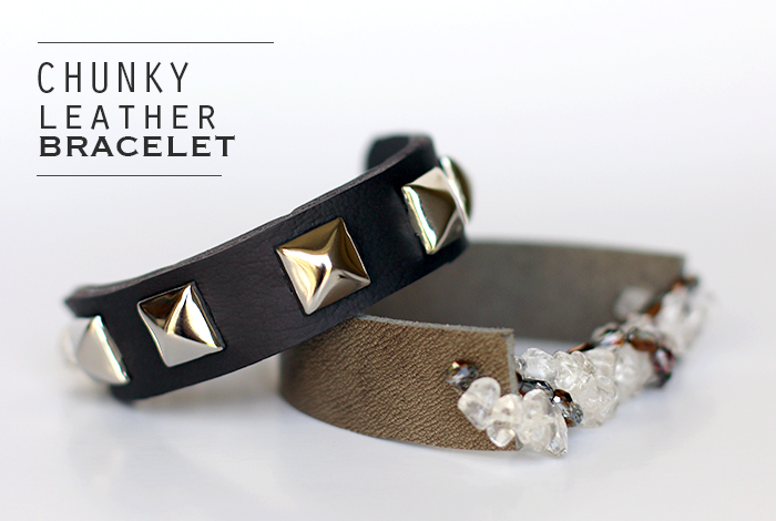 Chunky Leather Bracelet_feature