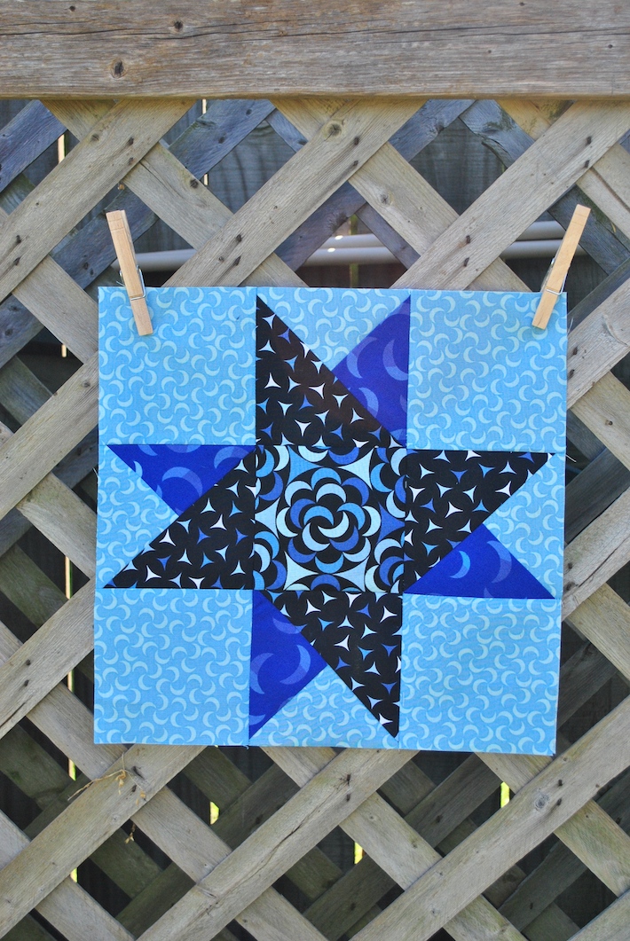 Spinning Star quilt block tutorial