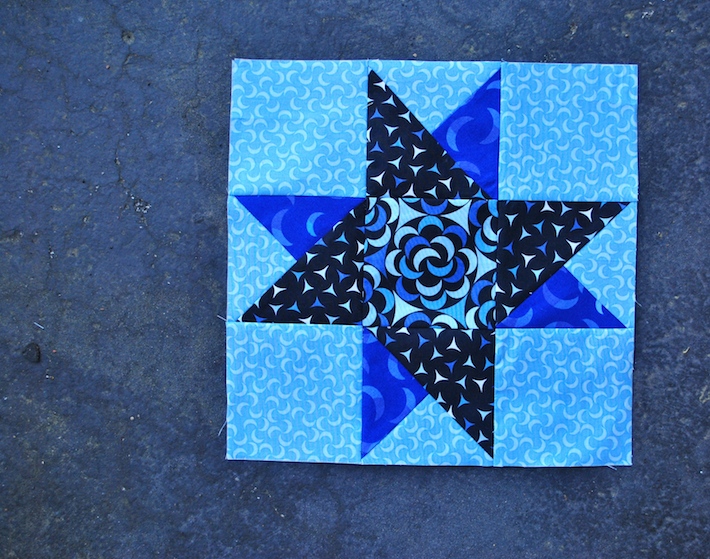 Spinning Star quilt block tutorial