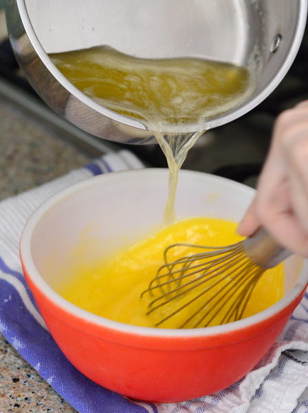 Tempering Eggs with Hot Lemon Juice