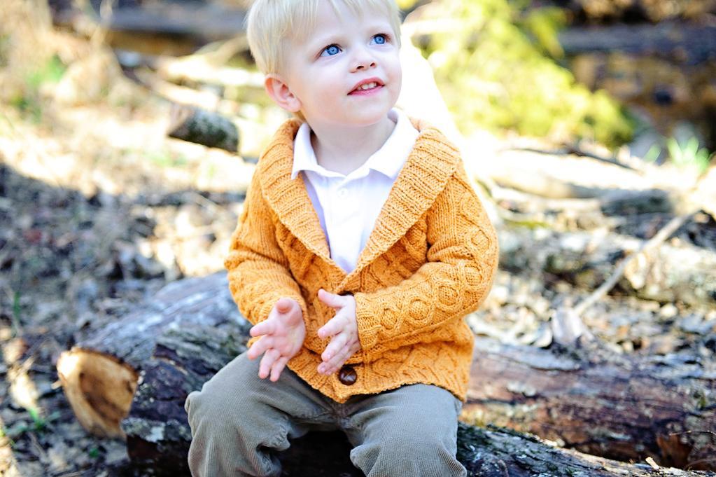 Gramps Cardigan Cotton Knitting Pattern