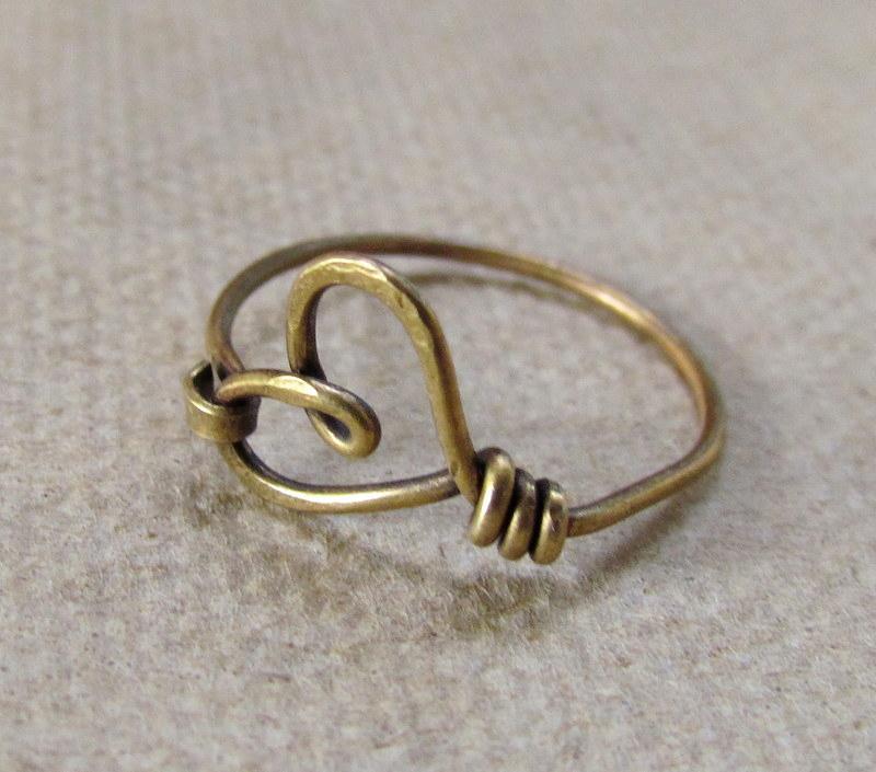 Heart ring Maro