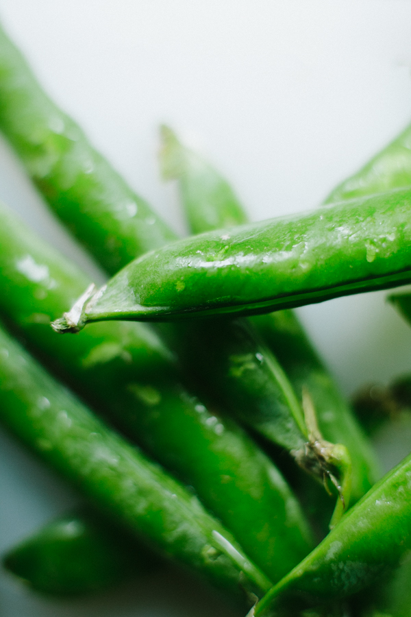 Creamy Polenta with Peas