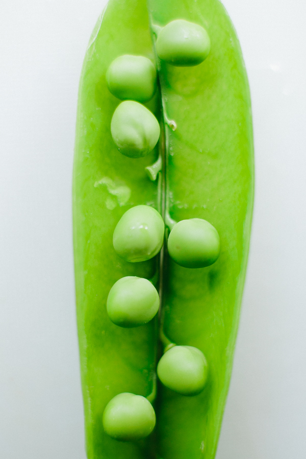 Creamy Polenta with Peas