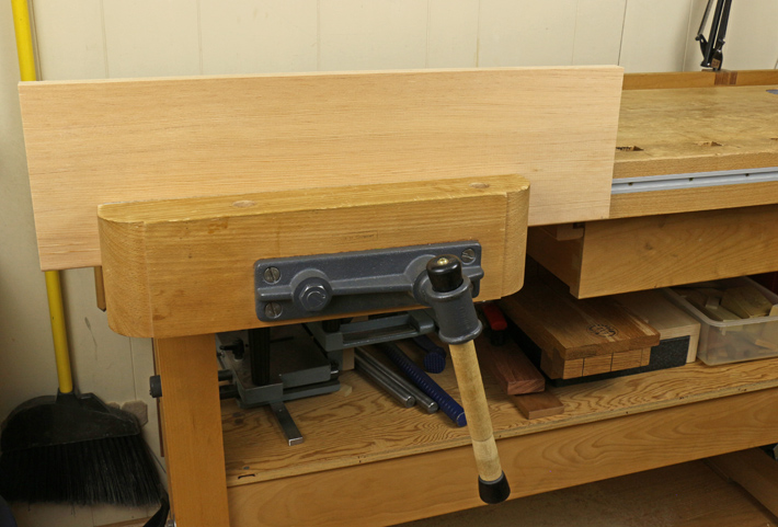 workbench front vise