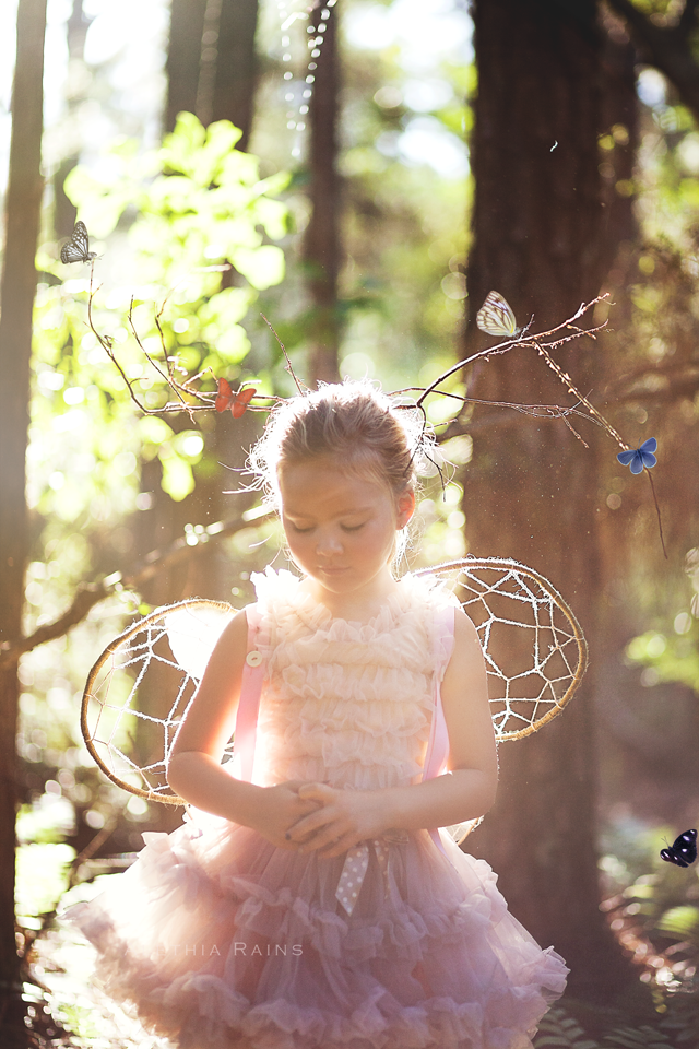 Woodland Fairy Themed Portrait