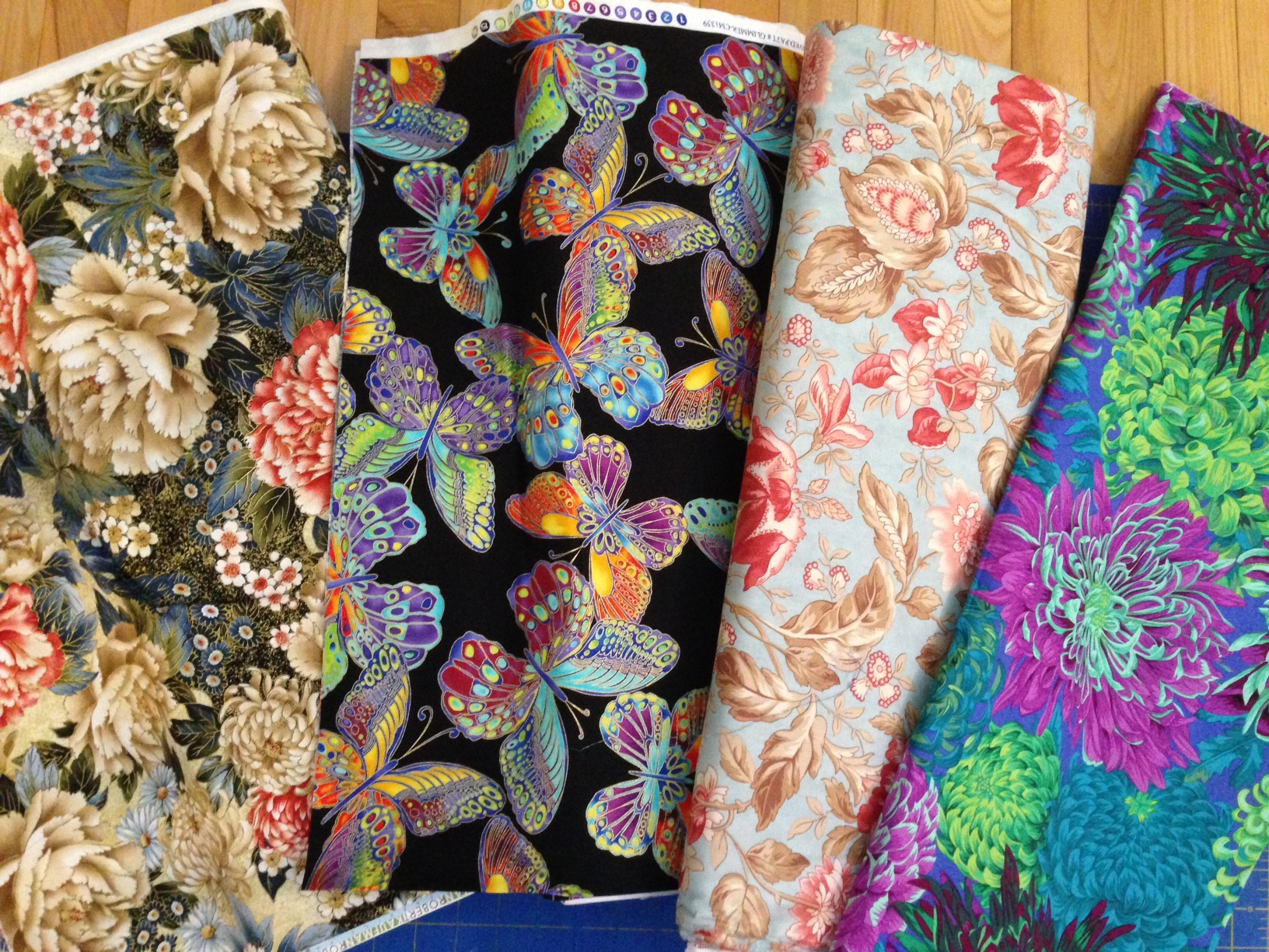 Large Print Fabric Collage & Giveaway
