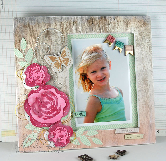 Finished DIY photo frame