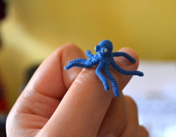 Micro Crochet Octopus