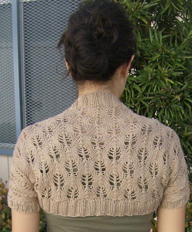 Something Lacy Cotton Yarn Shrug